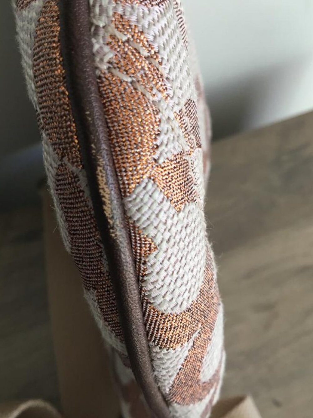 Coach Parker Op Art Swing Pak Crossbody Bag w/Metallic Rose Gold C's Monogram - Picture 5 of 6